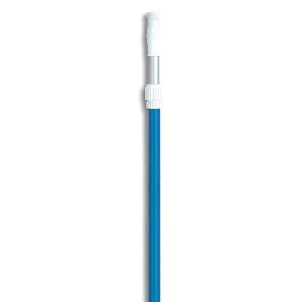 Pool Central 32037733 6 - 12 in. Adjustable Blue Aluminum Swimming Pool Telescopic Pole for Vacuums & Skimmers, Pool Central, Mfr#: 32037733